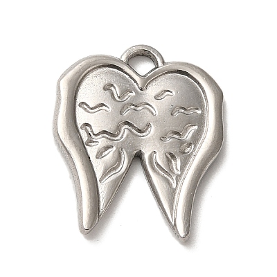 Non-Tarnish 304 Stainless Steel Pendants STAS-R223-08-1