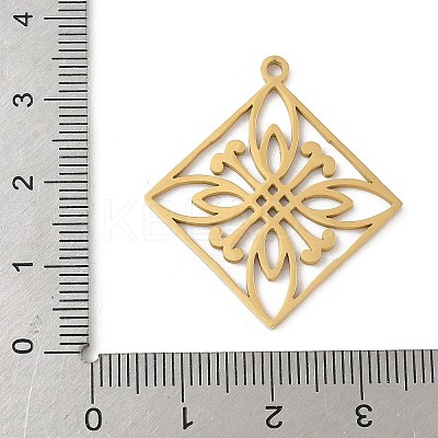304 Stainless Steel Pendants LS-STAS-G355-09G-1