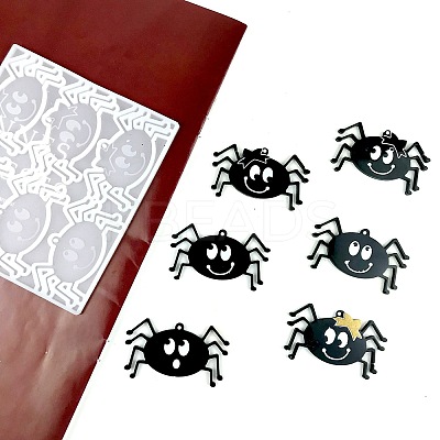 DIY Spider Big Pendant Silicone Molds LS-DIY-I099-55-1