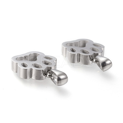 Non-Tarnish 304 Stainless Steel Pendants STAS-F253-11P-1