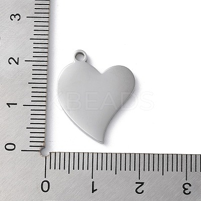 Non-Tarnish 304 Stainless Steel Pendants STAS-D025-09P-1
