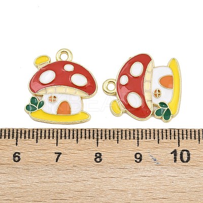 Thanksgiving Theme Alloy Enamel Pendants FIND-I065-04C-G-1