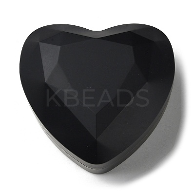 Heart Shaped Plastic Ring Storage Boxes LS-CON-C020-01B-1