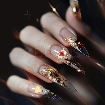 120Pcs 12 Styles Alloy Nail Art Stud MRMJ-SP0001-27-1