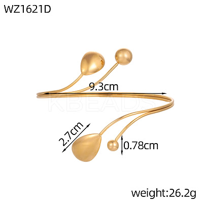 304 Stainless Steel Upper Arm Cuff WG0D0C9-03-1