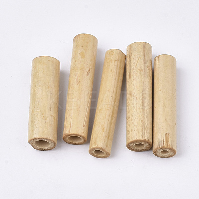 Natural Wood Beads WOOD-S053-40-1