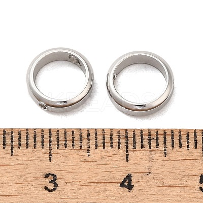 Non-Tarnish 201 Stainless Steel Bead Frames STAS-O130-06P-B01-1