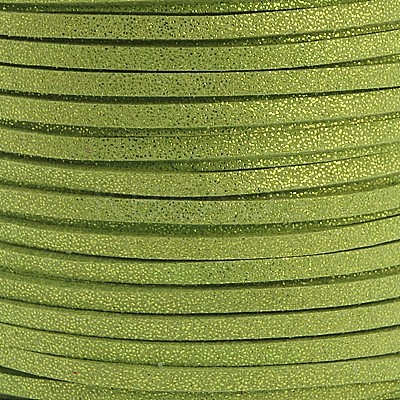 Glitter Powder Faux Suede Cord LW-D001-1008-1
