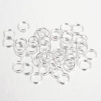 Iron Open Jump Rings X-IFIN-A018-6mm-S-1
