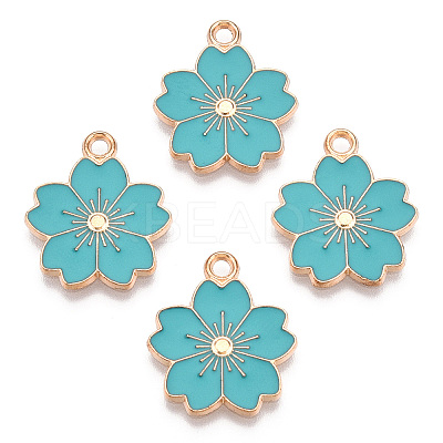 Alloy Enamel Pendants LS-ENAM-S121-115G-1