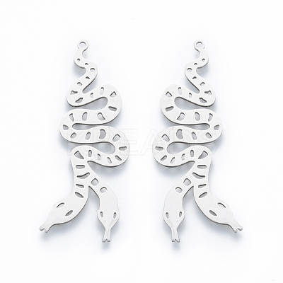 Non-Tarnish 201 Stainless Steel Pendants STAS-N090-LA910-1-1