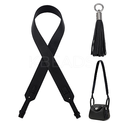 1Pc PU Leather Bag Handles DIY-PH0017-48B-1