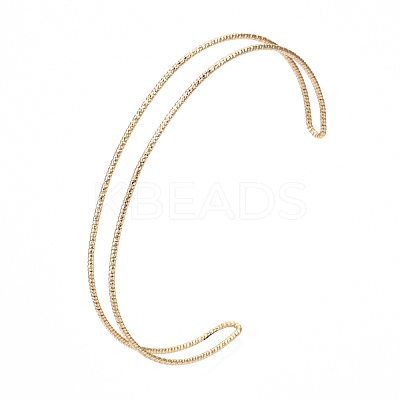 Brass Cuff Bangles Making KK-S354-279-NF-1