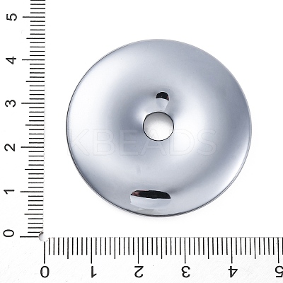 Synthetic Terahertz Stone China Safety Buckle Pendants G-A234-01C-1
