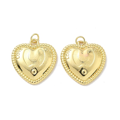 Brass Pendants KK-P325-20G-1