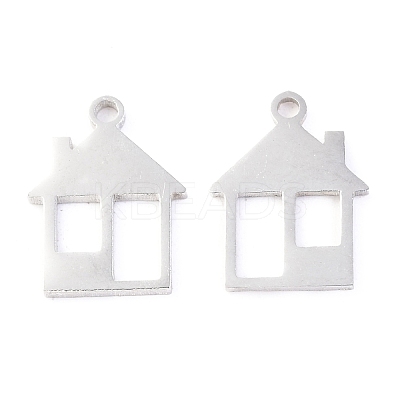 Non-Tarnish 304 Stainless Steel Charms STAS-O142-39P-1
