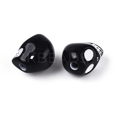 Opaque Acrylic Beads SACR-T035-04B-1