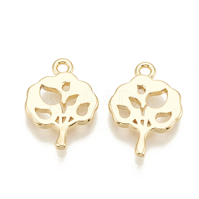 Brass Charms KK-T020-93G-1