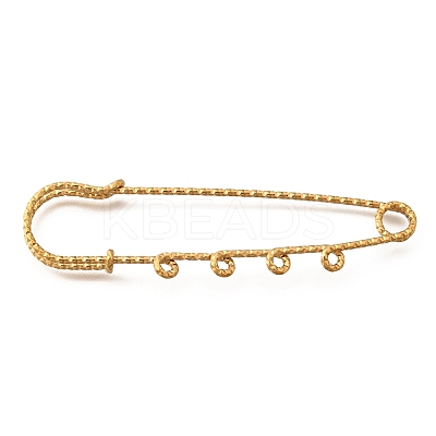 304 Stainless Steel Safety Pins Brooch Findings STAS-K252-11C-G-1
