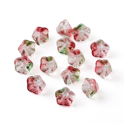 Electroplate Glass Beads EGLA-I012-B01-1