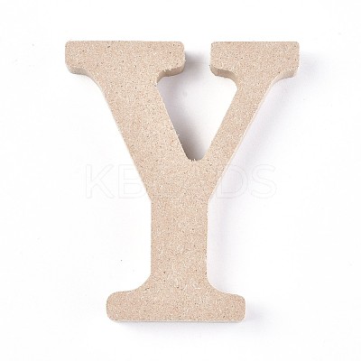 Letter Unfinished Wood Slices LS-DIY-WH0162-62Y-1