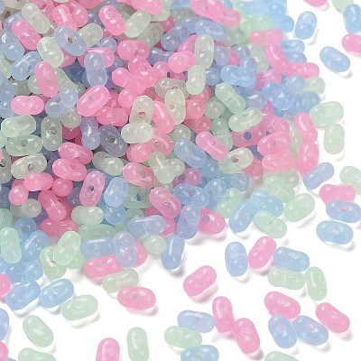 Luminous Transparent Acrylic Beads LACR-D009-01A-1