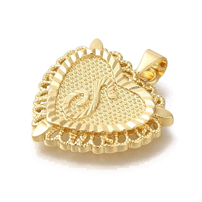 Rack Plating Brass Pendants KK-I722-09G-S-1