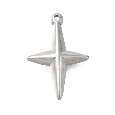 Anti-Tarnish 304 Stainless Steel Charms STAS-D192-07P-1