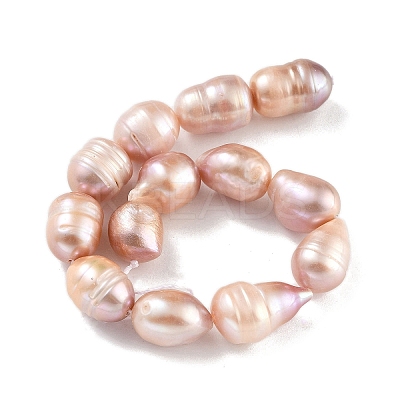 Natural Cultured Freshwater Pearl Beads Strands PEAR-P062-12C-1