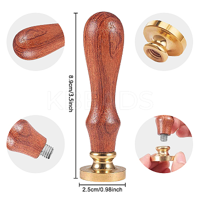 Wax Seal Stamp Set AJEW-WH0208-1189-1