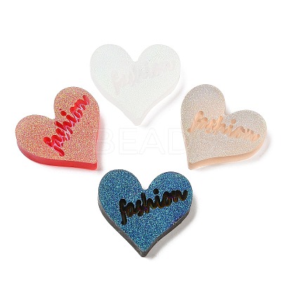 Translucent Resin Cabochons CRES-Z001-11-1