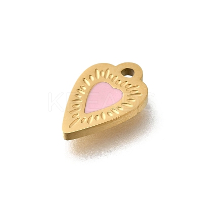 304 Stainless Steel Enamel Charms LS-STAS-V006-04G-02-1