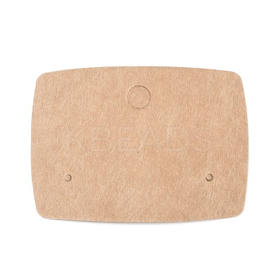 Blank Kraft Paper Earring Display Cards CDIS-G005-09-1