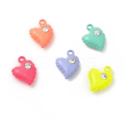 Spray Painted Alloy Pendants FIND-B016-01-1