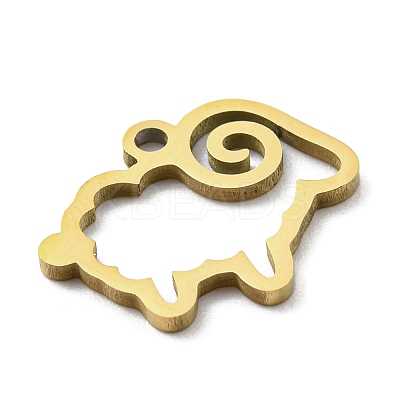 Ion Plating(IP) 316L Surgical Stainless Steel Pendants LS-STAS-M317-35G-1