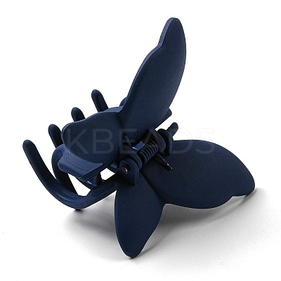 Frosted Butterfly Hair Claw Clip OHAR-PW0003-005D-1