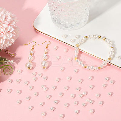 Imitation Pearl Acrylic Beads PEAR-LT0001-02E-1