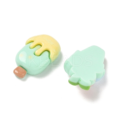 Opaque Resin Imitation Food Cabochons RE-CBABBBE-03-1