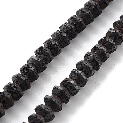 Natural Lava Rock Beads Strands G-H303-C18-1