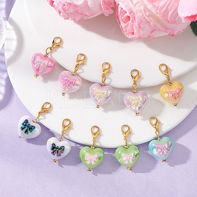 Acrylic Pendant Decorations HJEW-JM04597-1