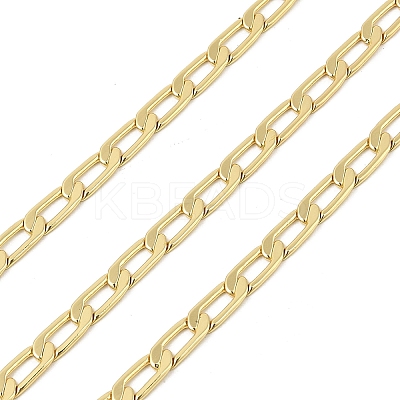Brass Curb Chains KK-P300-15G-A-1