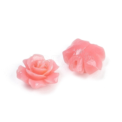 Synthetic Coral Carved Beads CORA-M001-06H-1