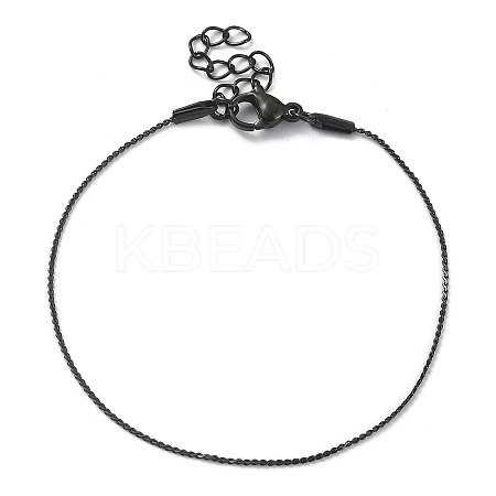 304 Stainless Steel Serpentine Chain Bracelets BJEW-D020-01EB-1
