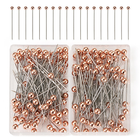 2 Sets Stainless Steel Ball Positioning Head Pins FIND-TA0009-26RG-1