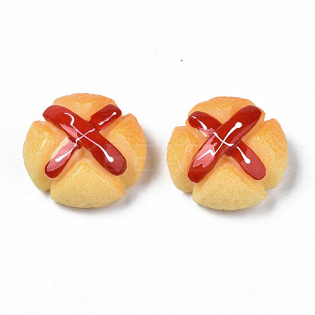 Opaque Epoxy Resin Cabochons CRES-S358-41-1