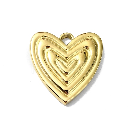 Ion Plating(IP) 304 Stainless Steel Pendants STAS-B058-14G-01-1