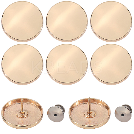12Pcs Nail Free Zinc Alloy Curtain Button Buckle FIND-GF0007-41C-1