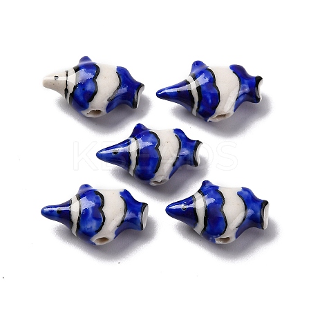 Handmade Porcelain Beads PORC-R002-02K-1