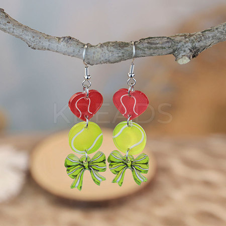 Acrylic Dangle Earrings FS-WG0D22D-05-1