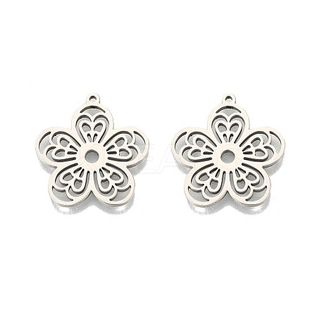 Non-Tarnish 201 Stainless Steel Pendants LS-STAS-N098-095P-1